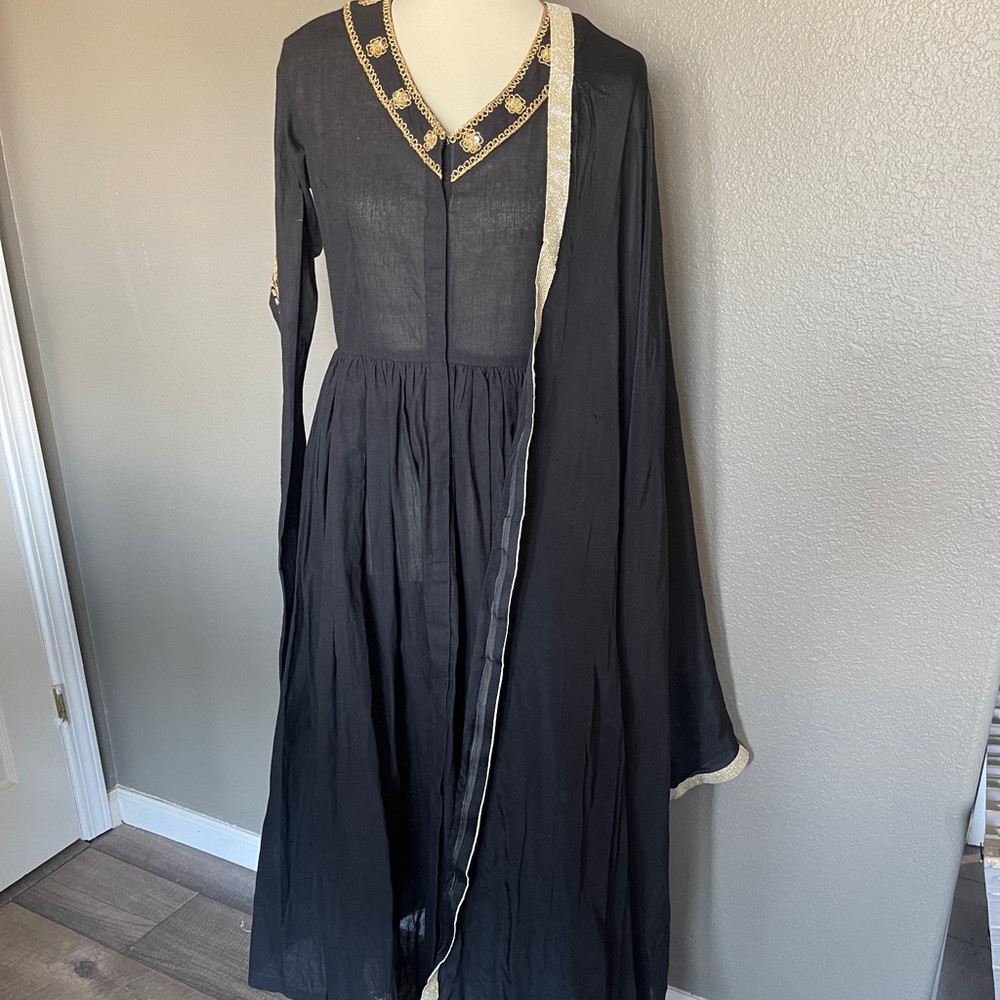 NWT surendri anarkali palazzo set in cotton